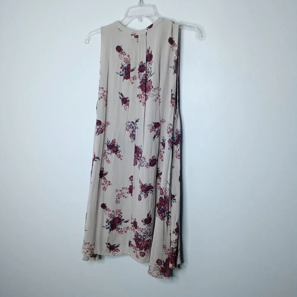 Free People Tree Swing Washed Stone Tunic Dress